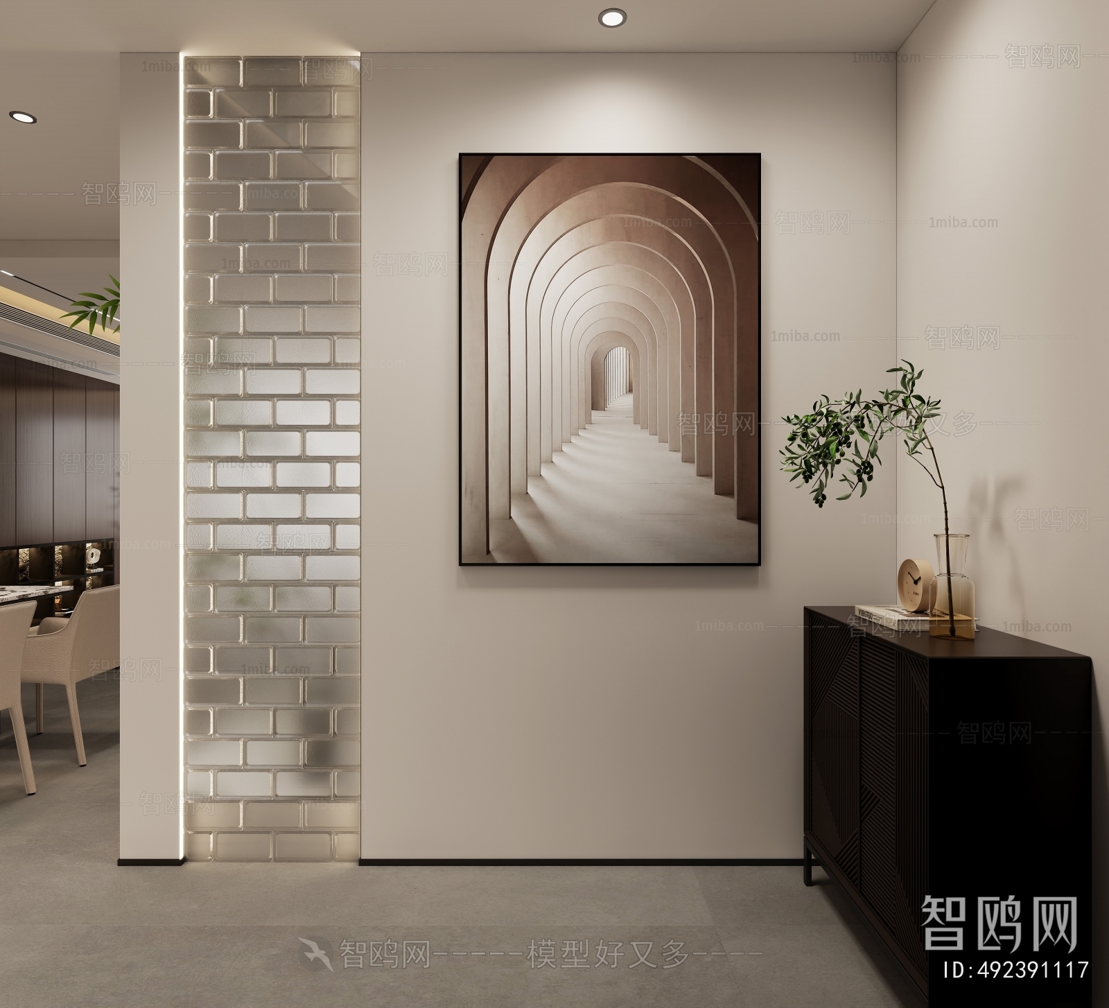 Modern Hallway
