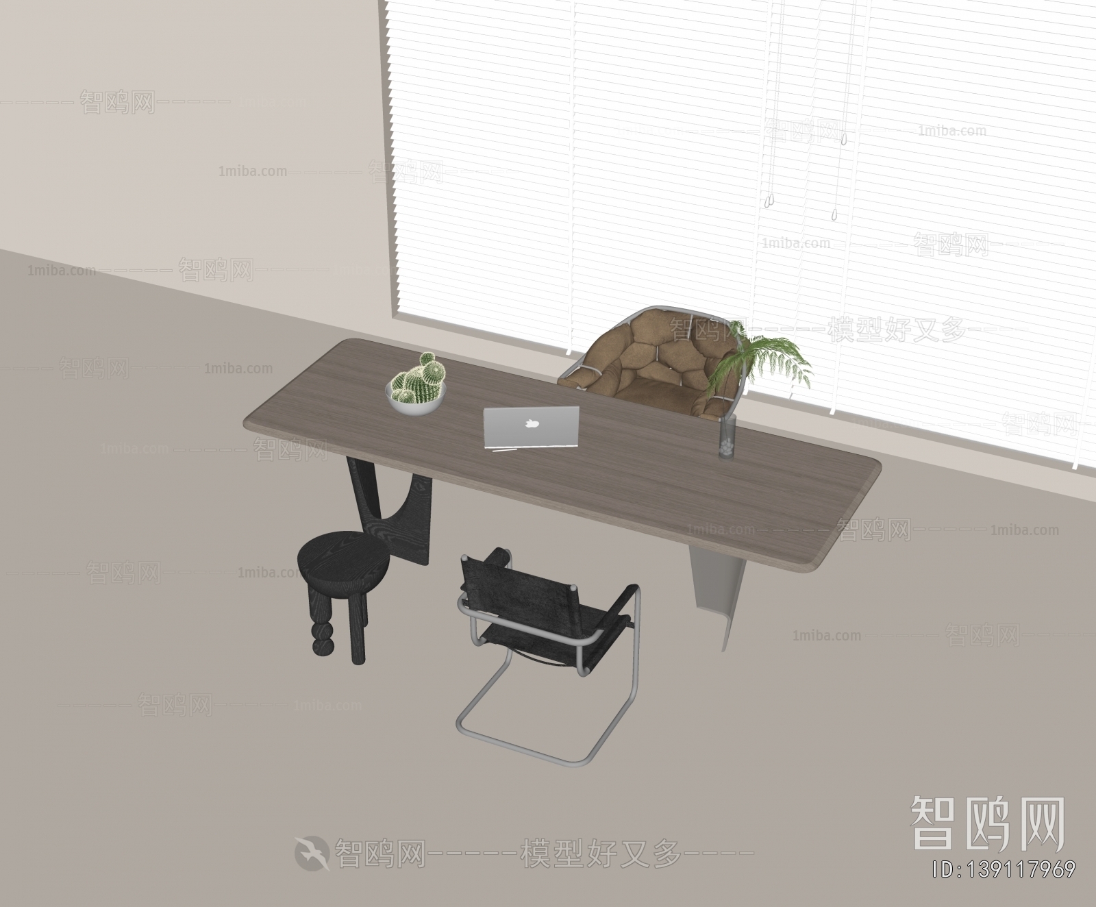 Modern Computer Desk And Chair