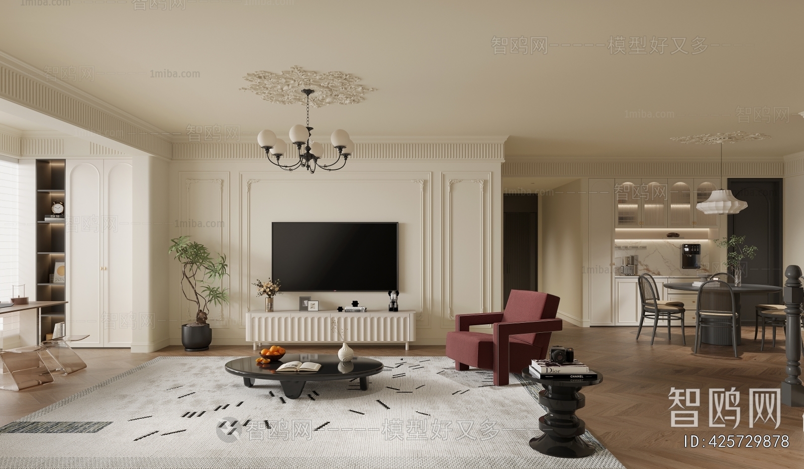 French Style A Living Room