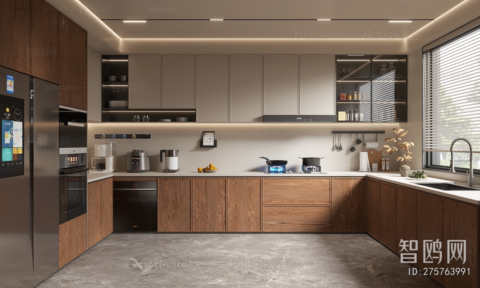 New Chinese Style The Kitchen