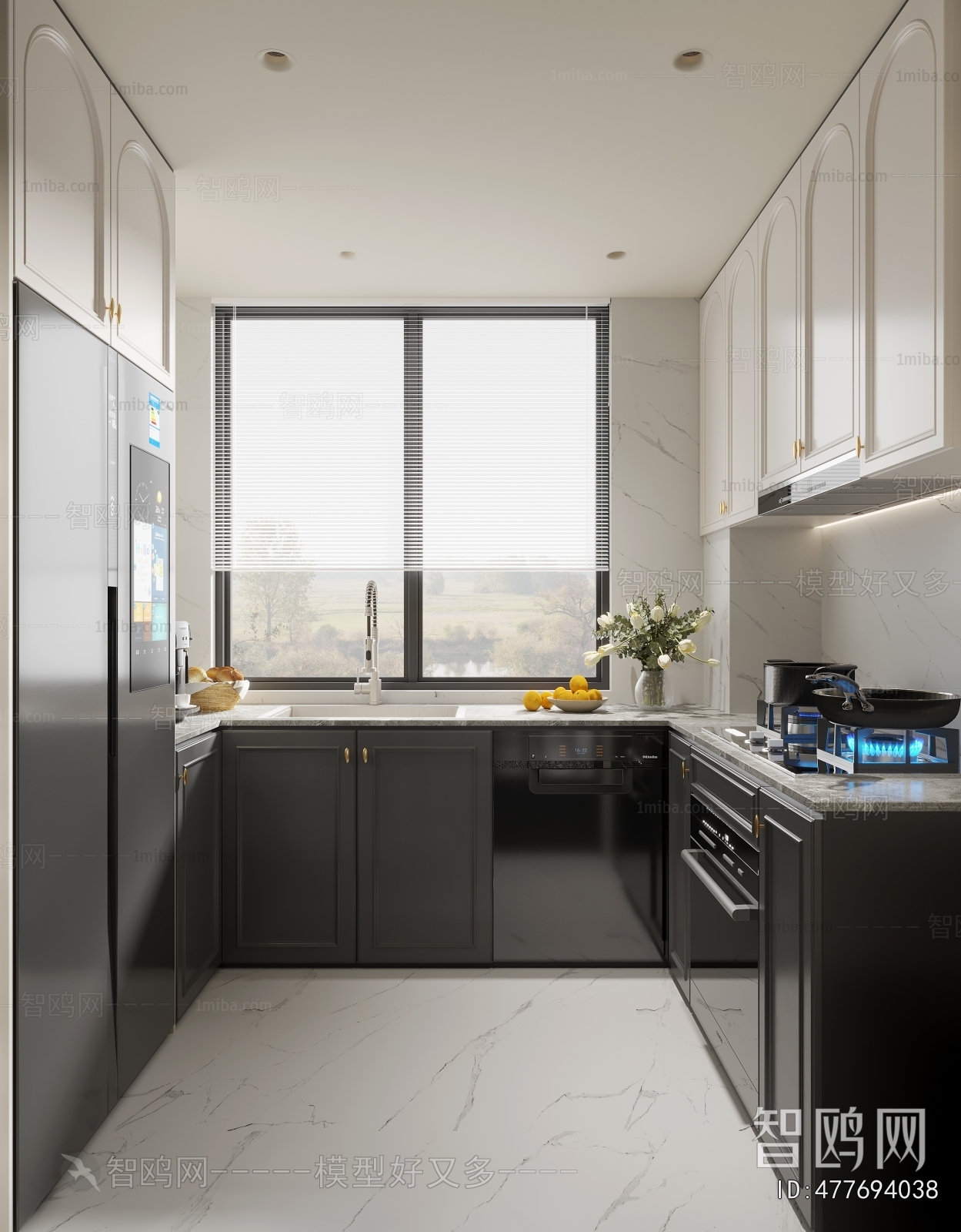 French Style The Kitchen