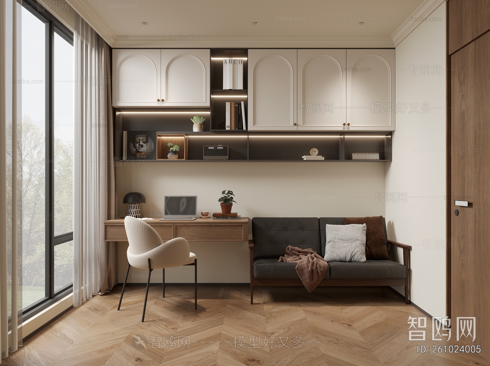 American Style Study Space