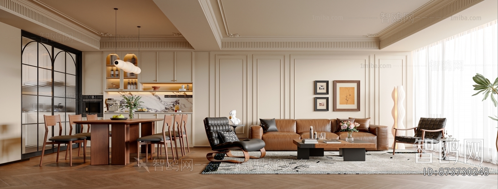 French Style A Living Room