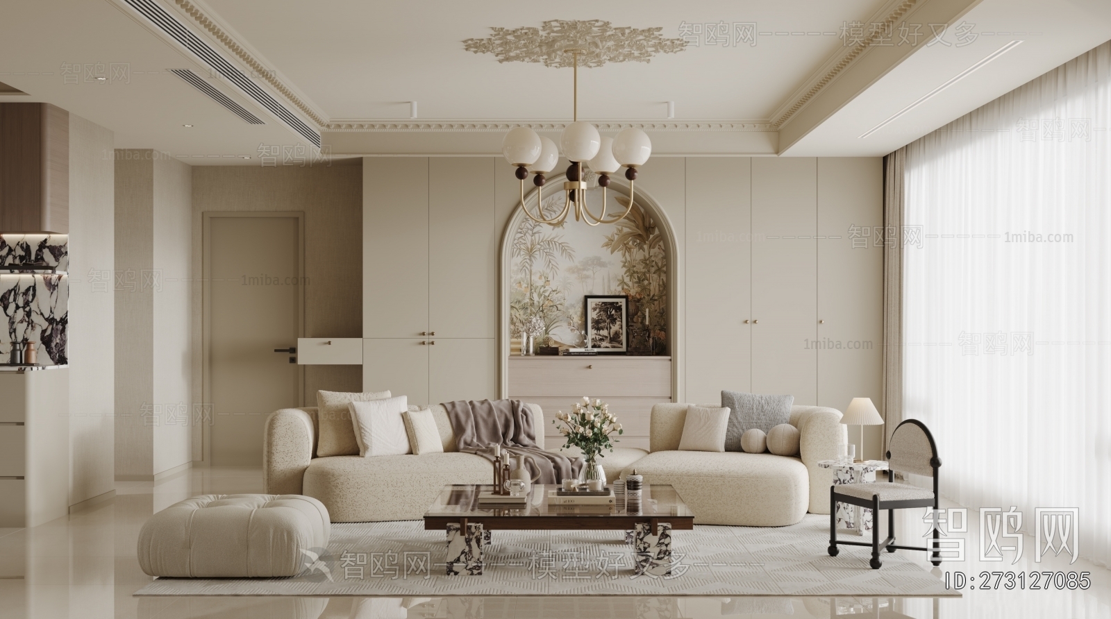 French Style A Living Room