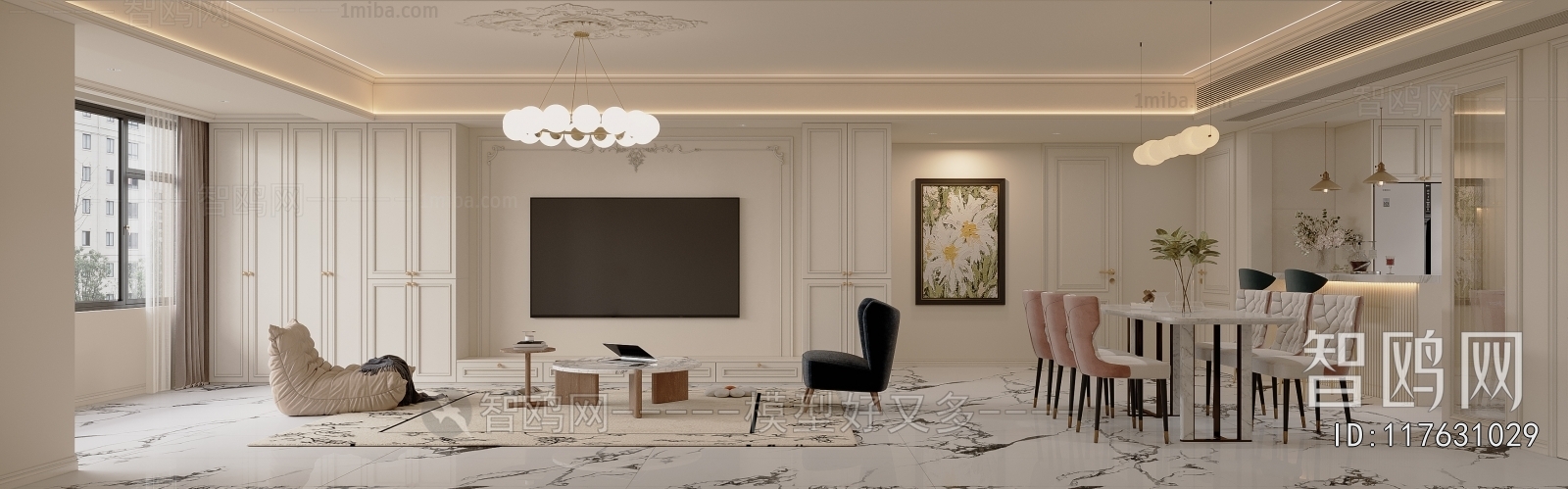 French Style A Living Room