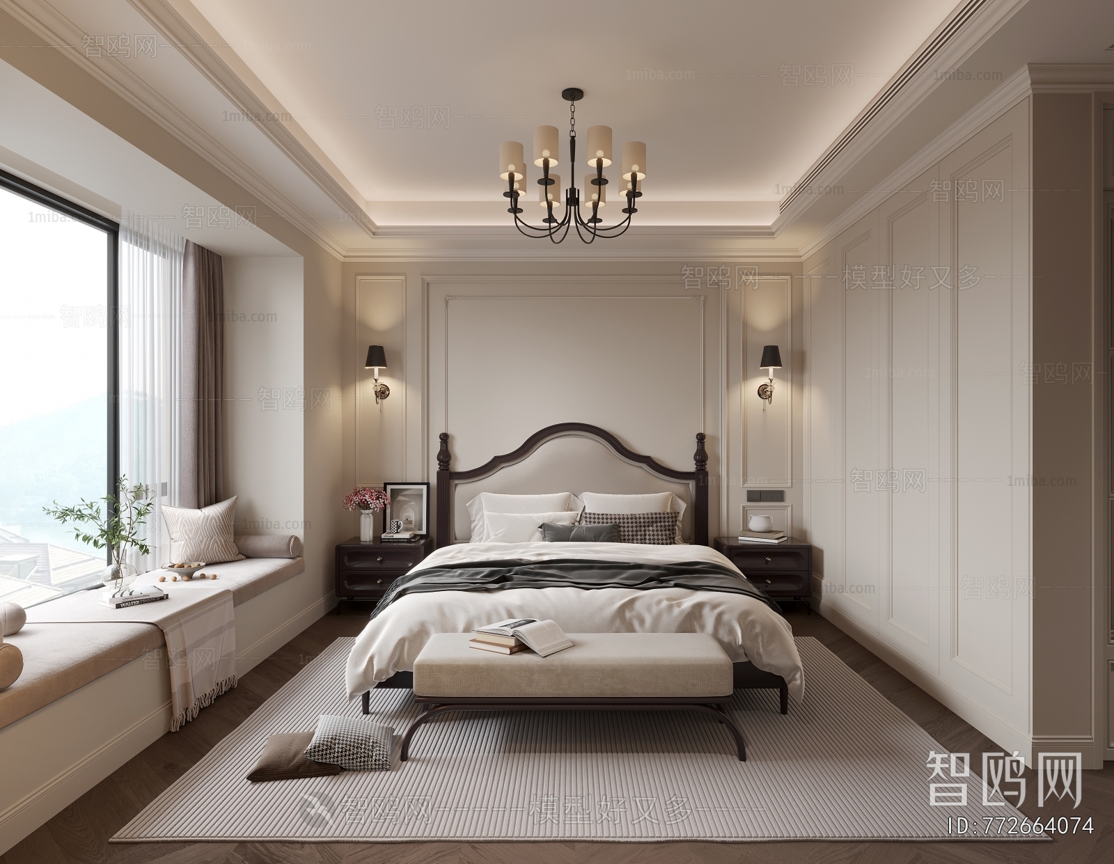 French Style Bedroom