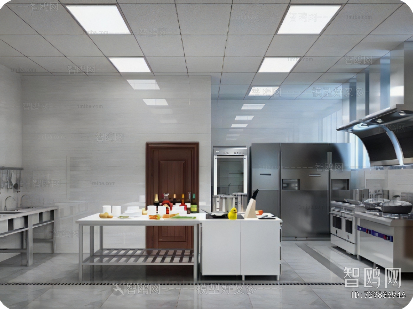 Modern Central Kitchen