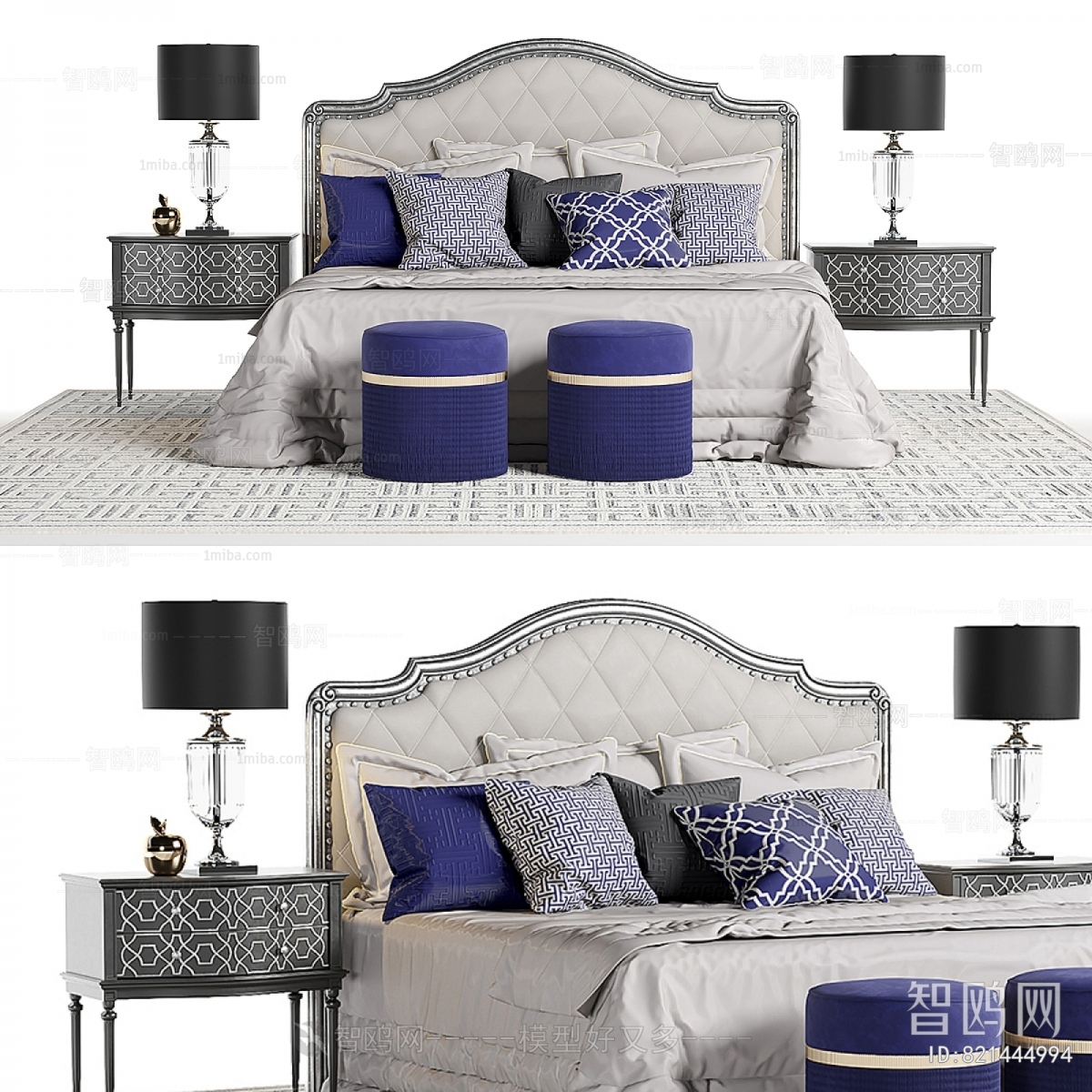 French Style Double Bed