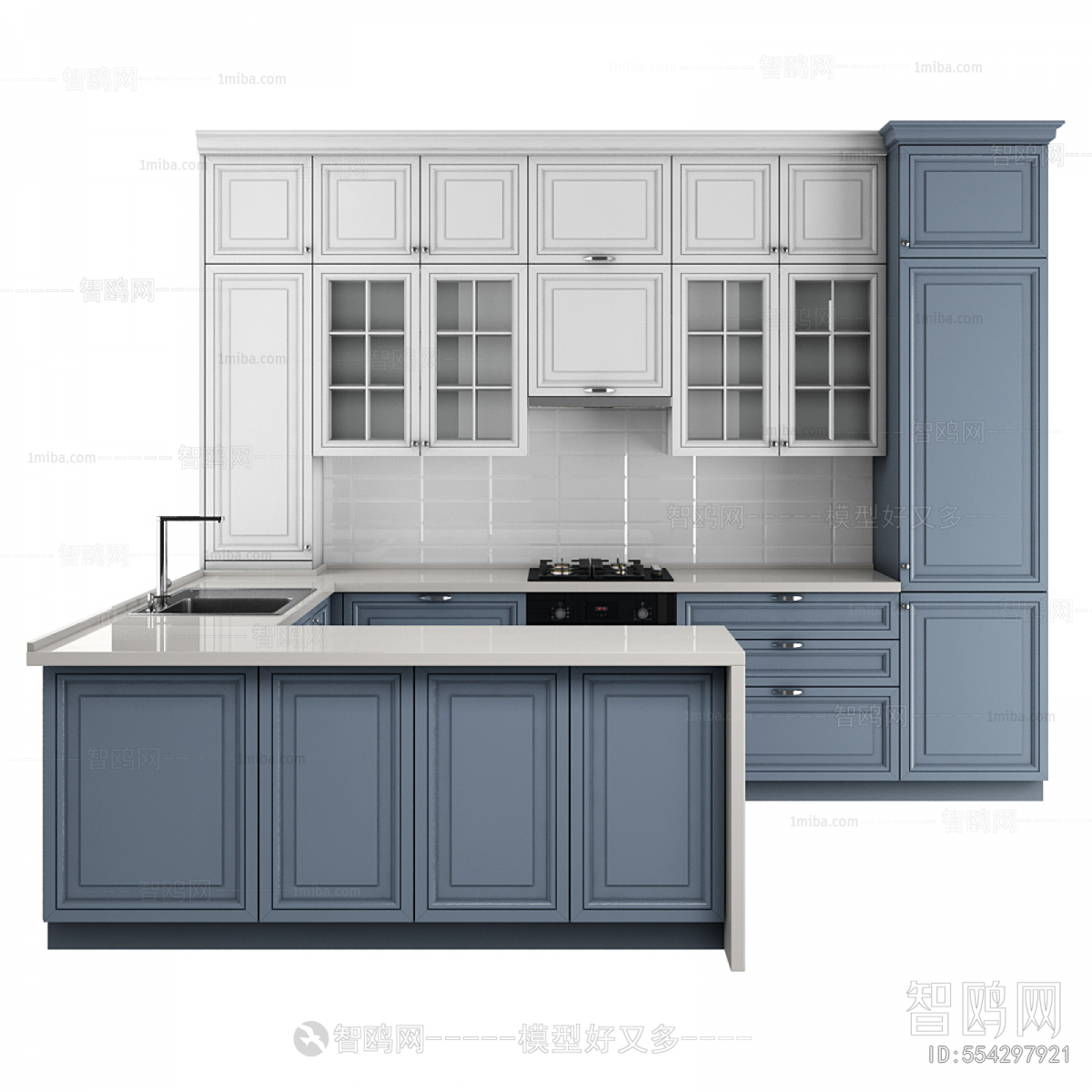French Style Kitchen Cabinet