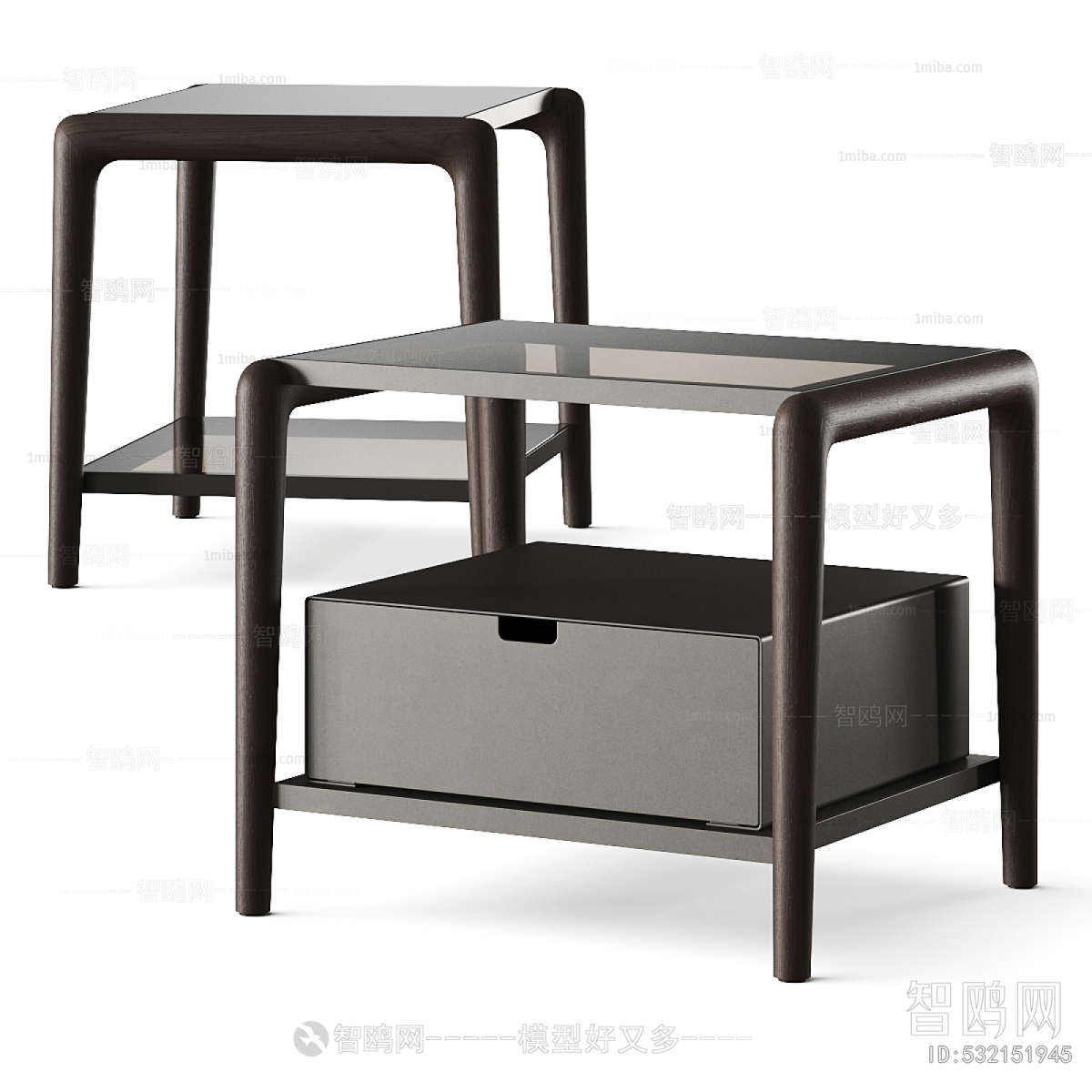 Modern Bedside Cupboard