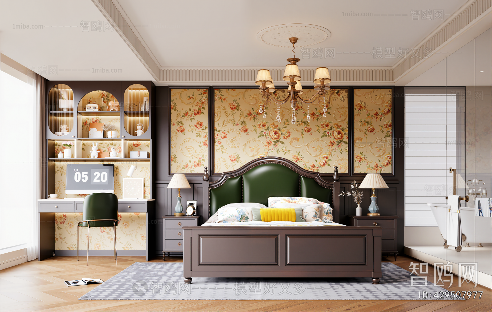 American Style Bedroom