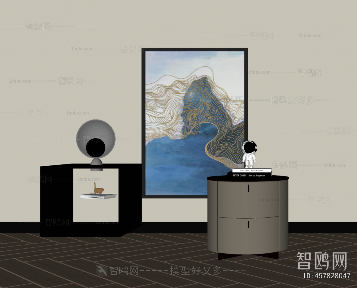 Modern Bedside Cupboard