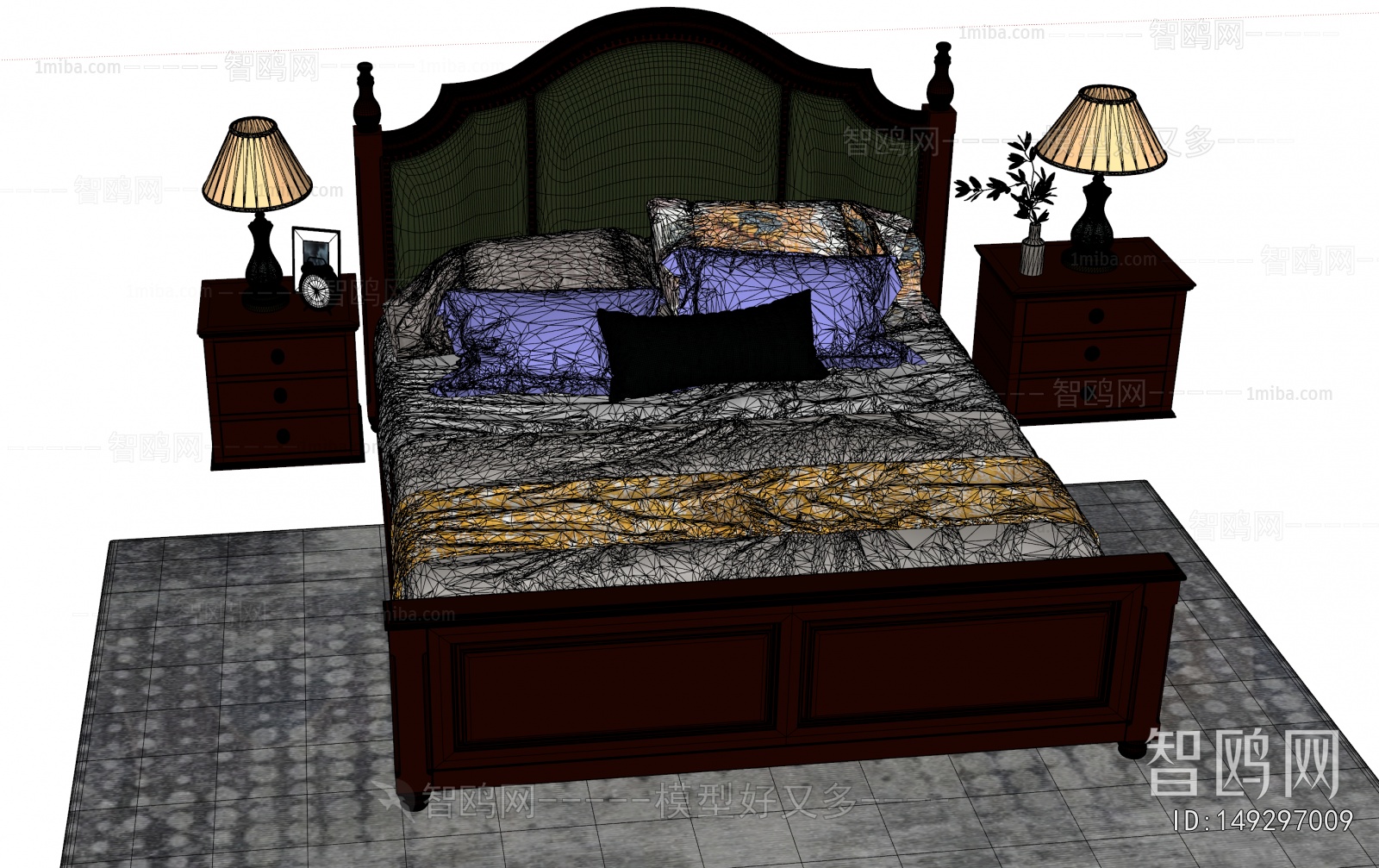 American Style Double Bed