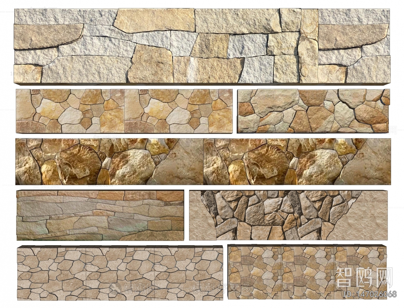 New Chinese Style Landscape Wall