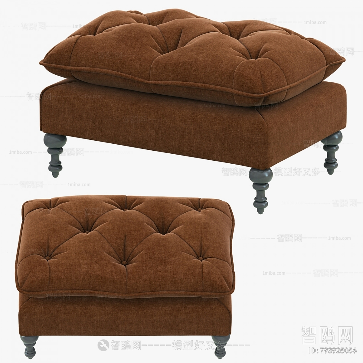 American Style Footstool