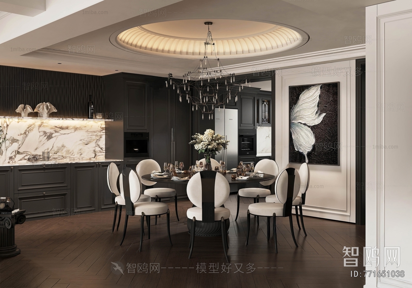 French Style Dining Room