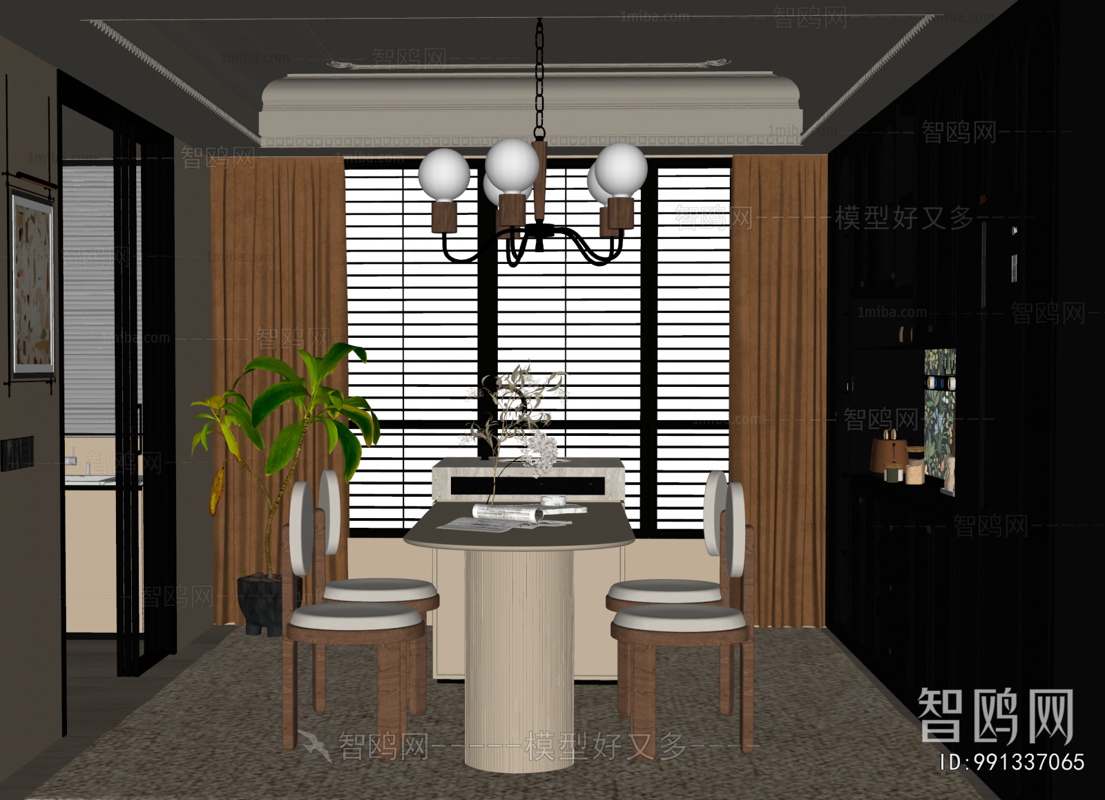 French Style Dining Room
