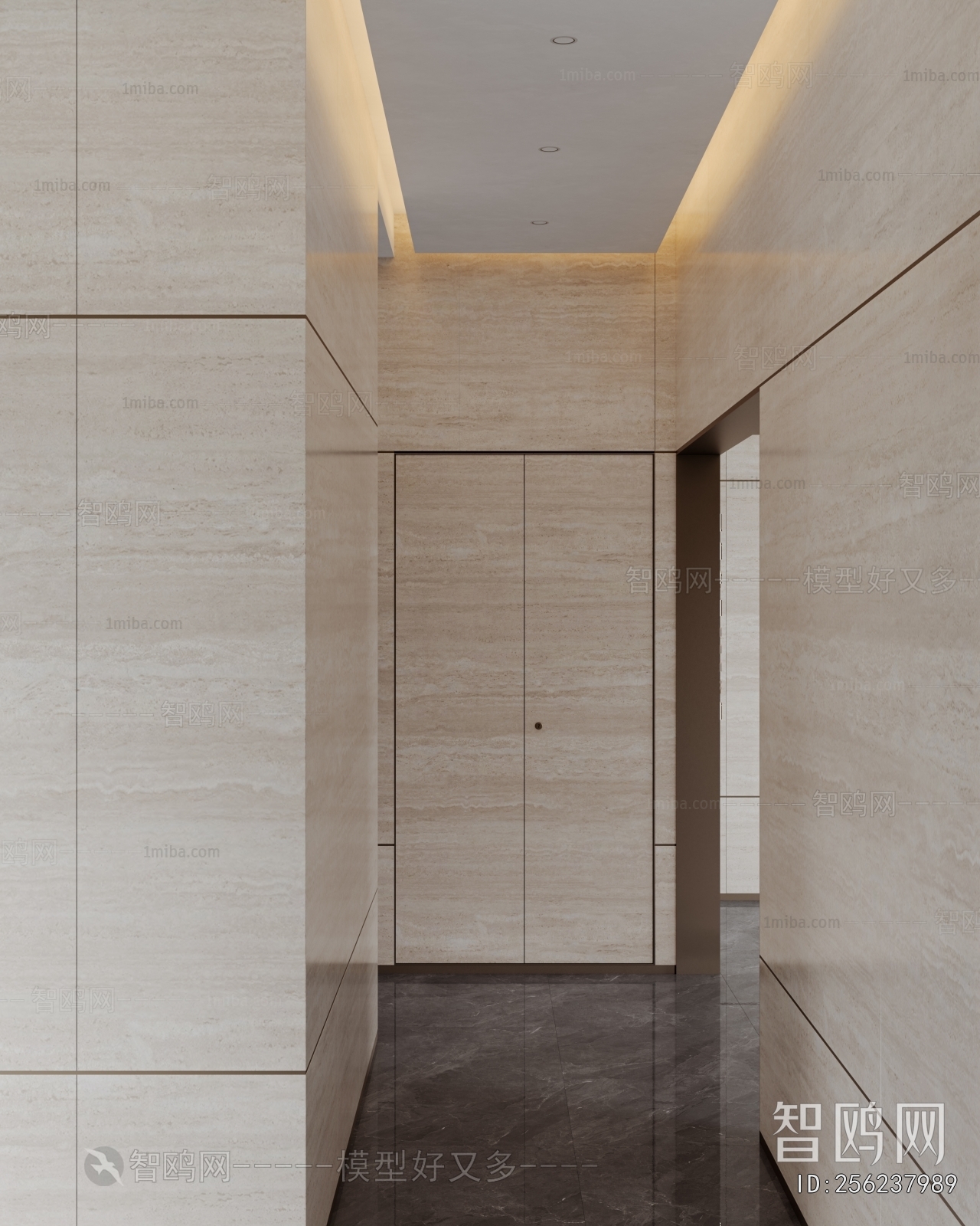 Modern Corridor/elevator Hall