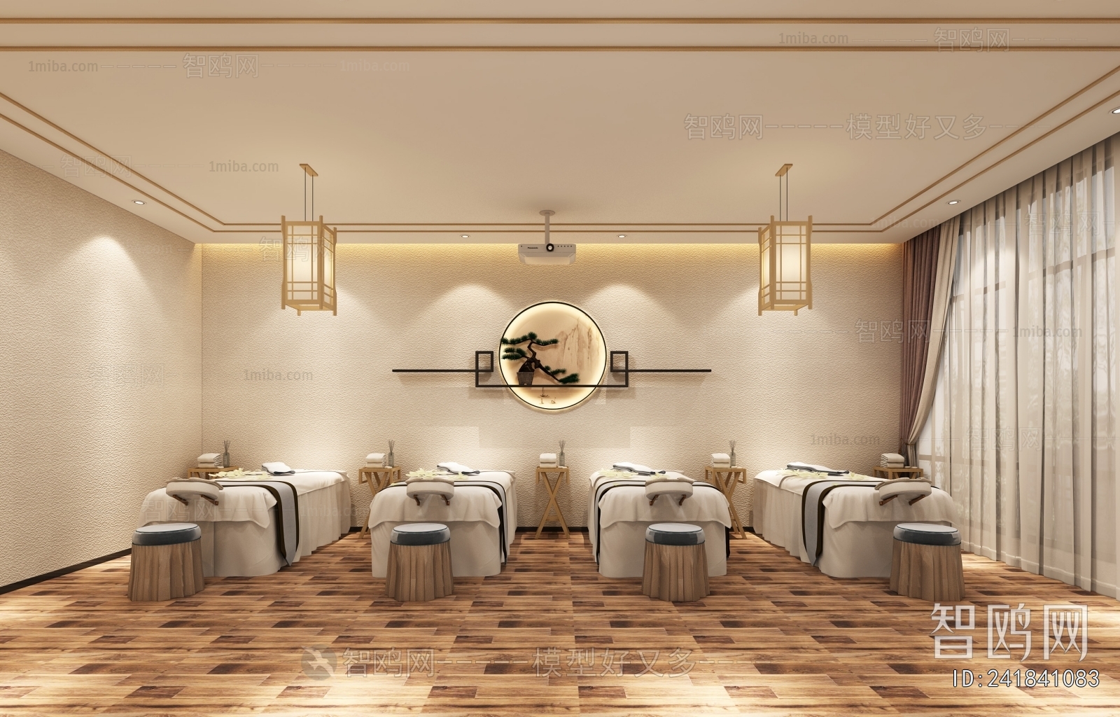 New Chinese Style SPA Beauty