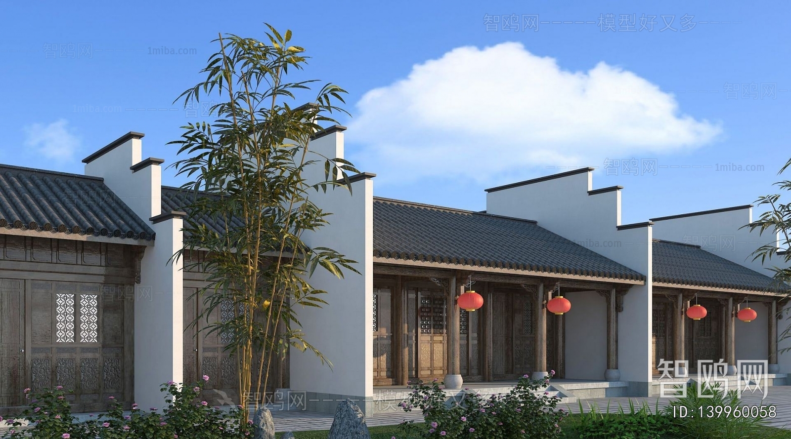 Chinese Style Commercial Street