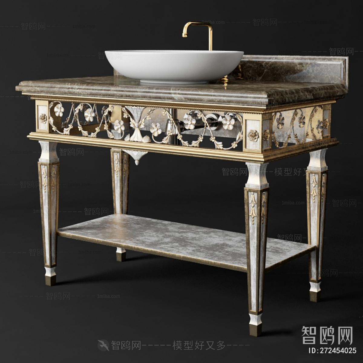 European Style Bathroom Cabinet