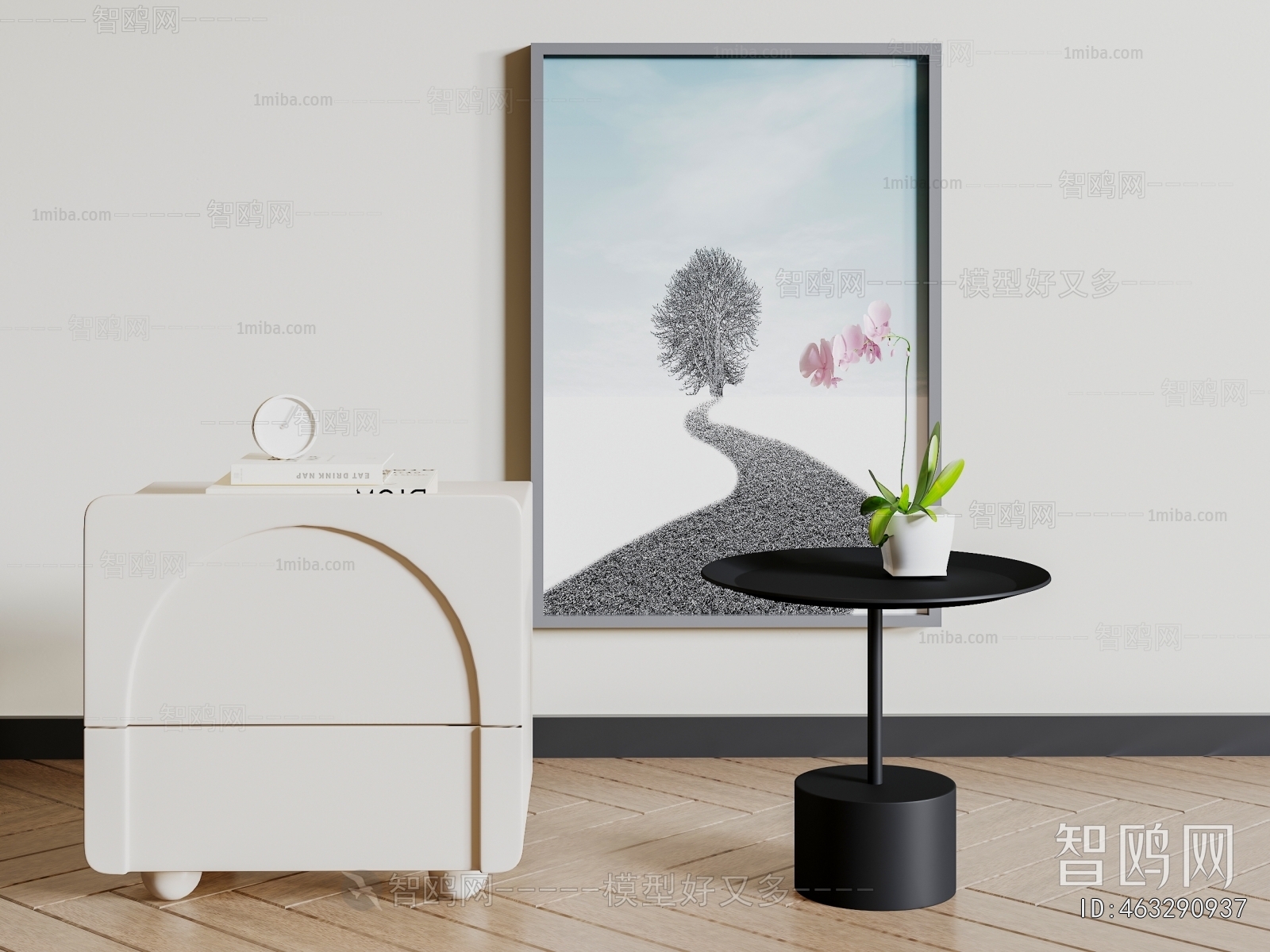 Modern Bedside Cupboard