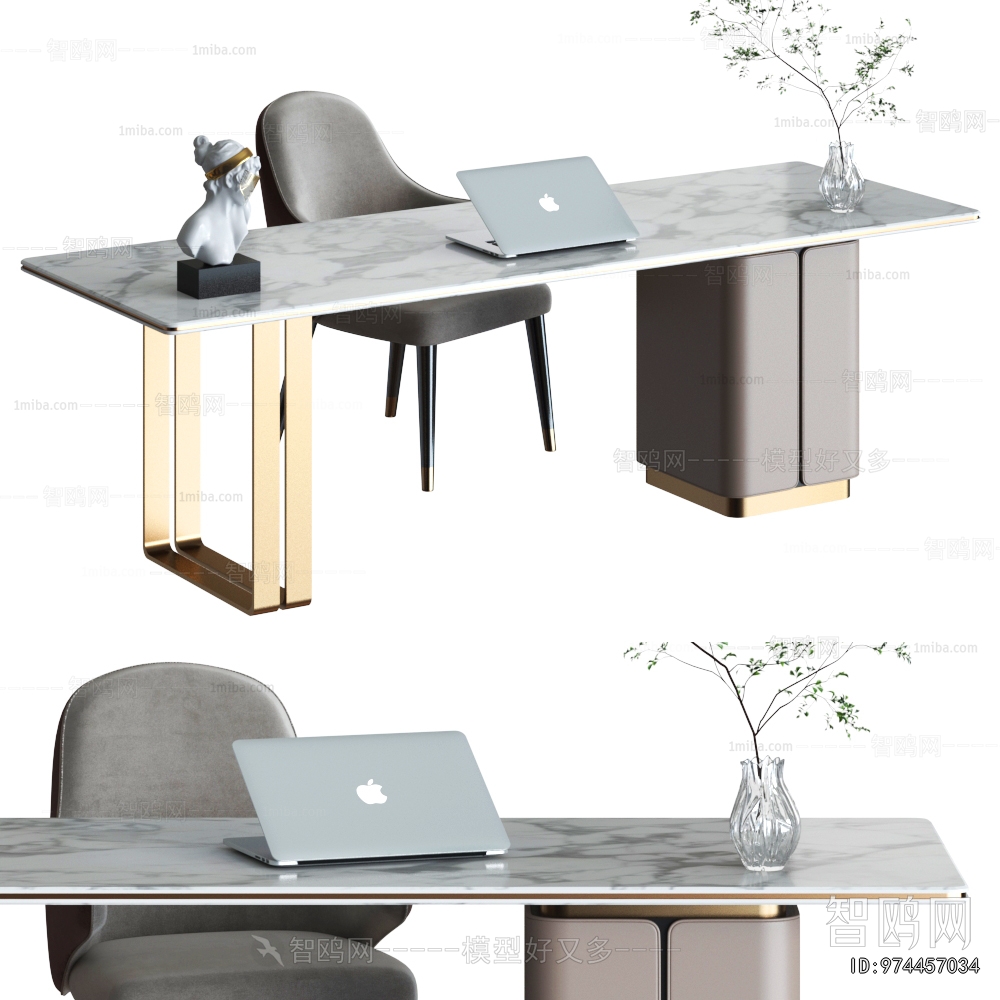 Modern Office Desk And Chair