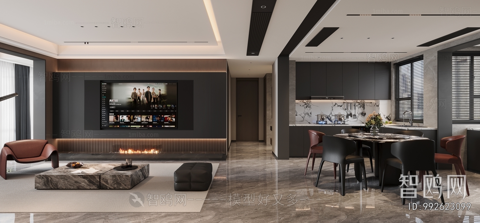 Modern A Living Room