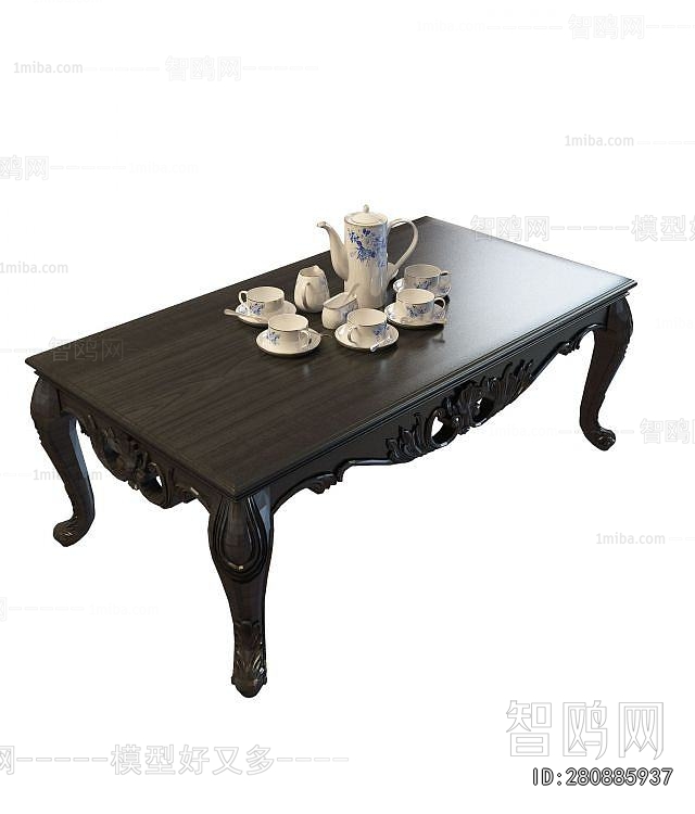 Simple European Style Dining Table