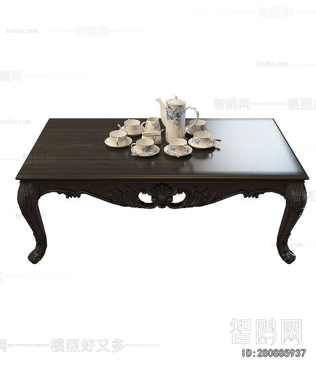 Simple European Style Dining Table