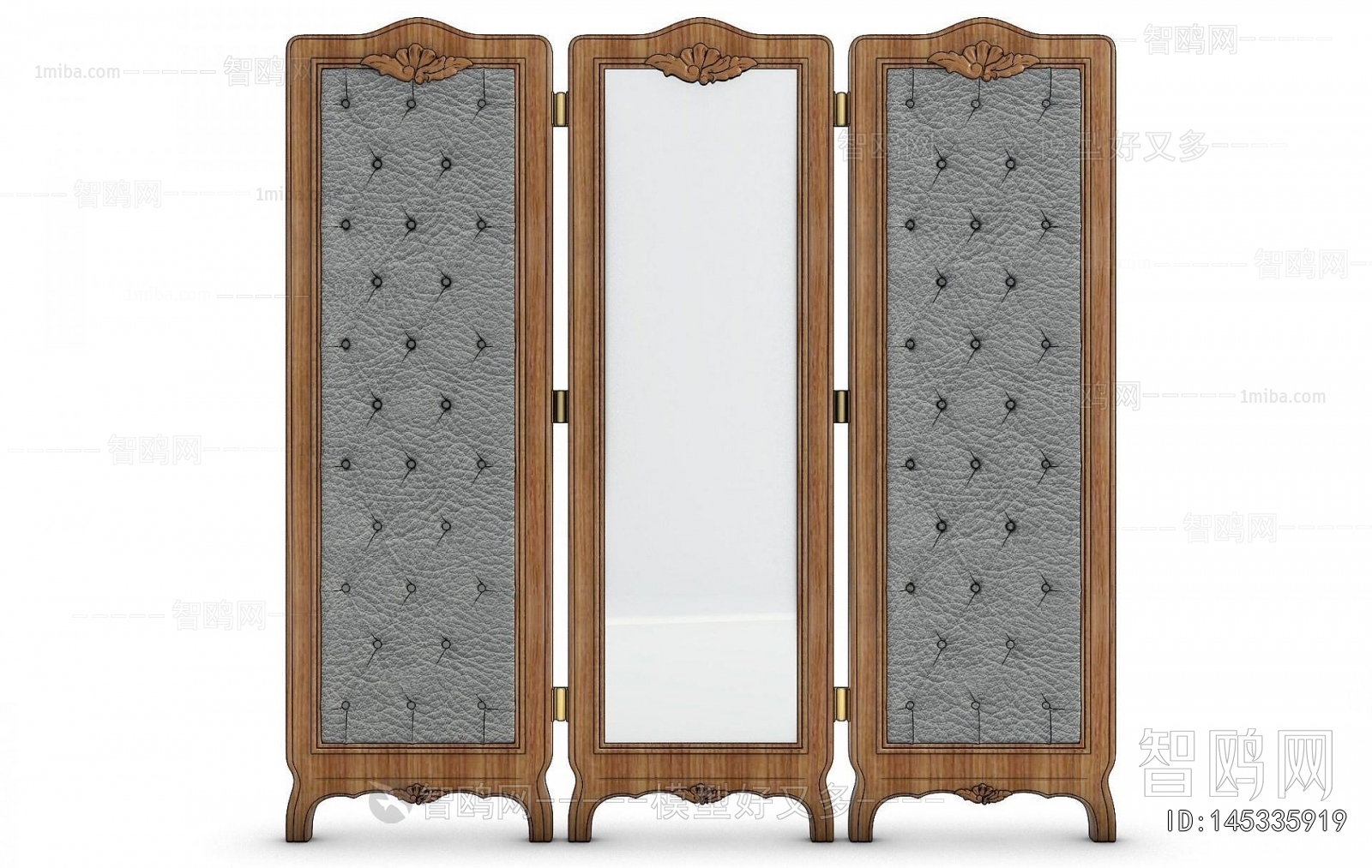 European Style Wooden Screen Partition