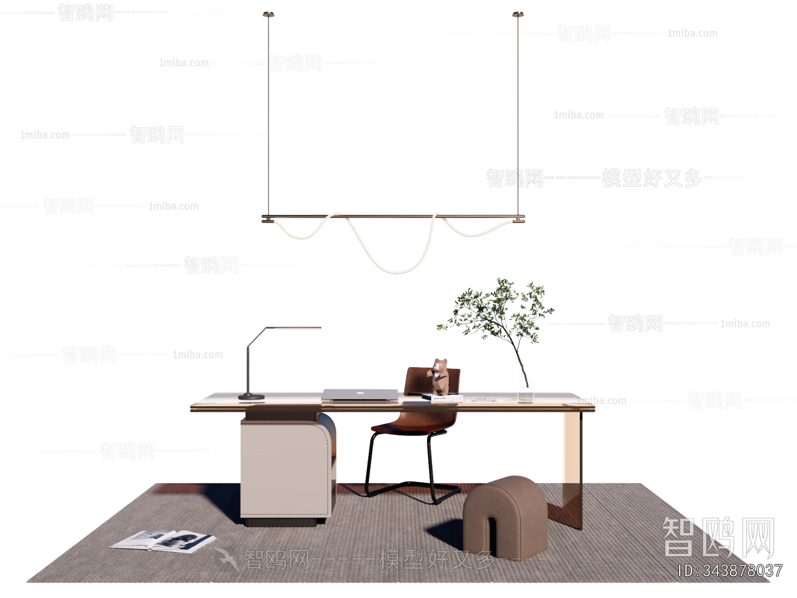 Modern Computer Desk And Chair