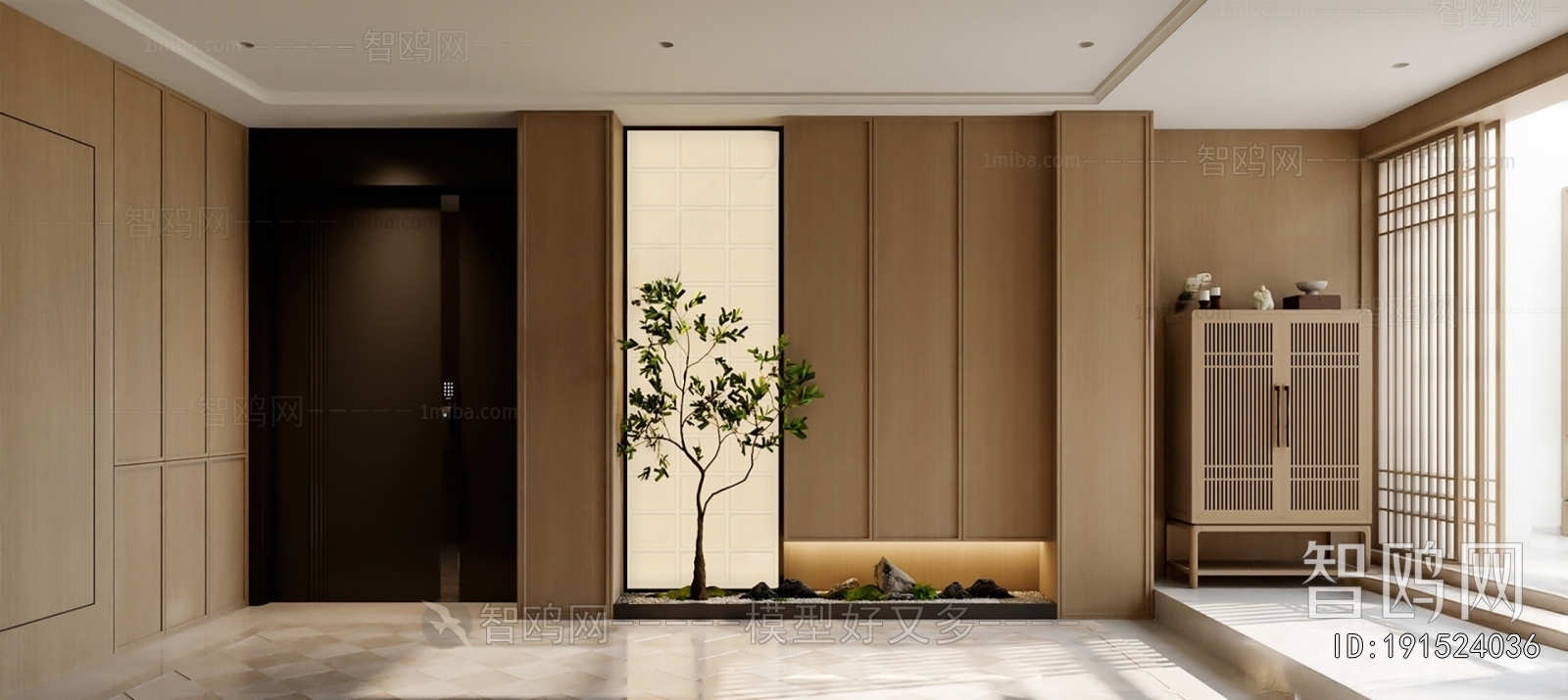 New Chinese Style Hallway