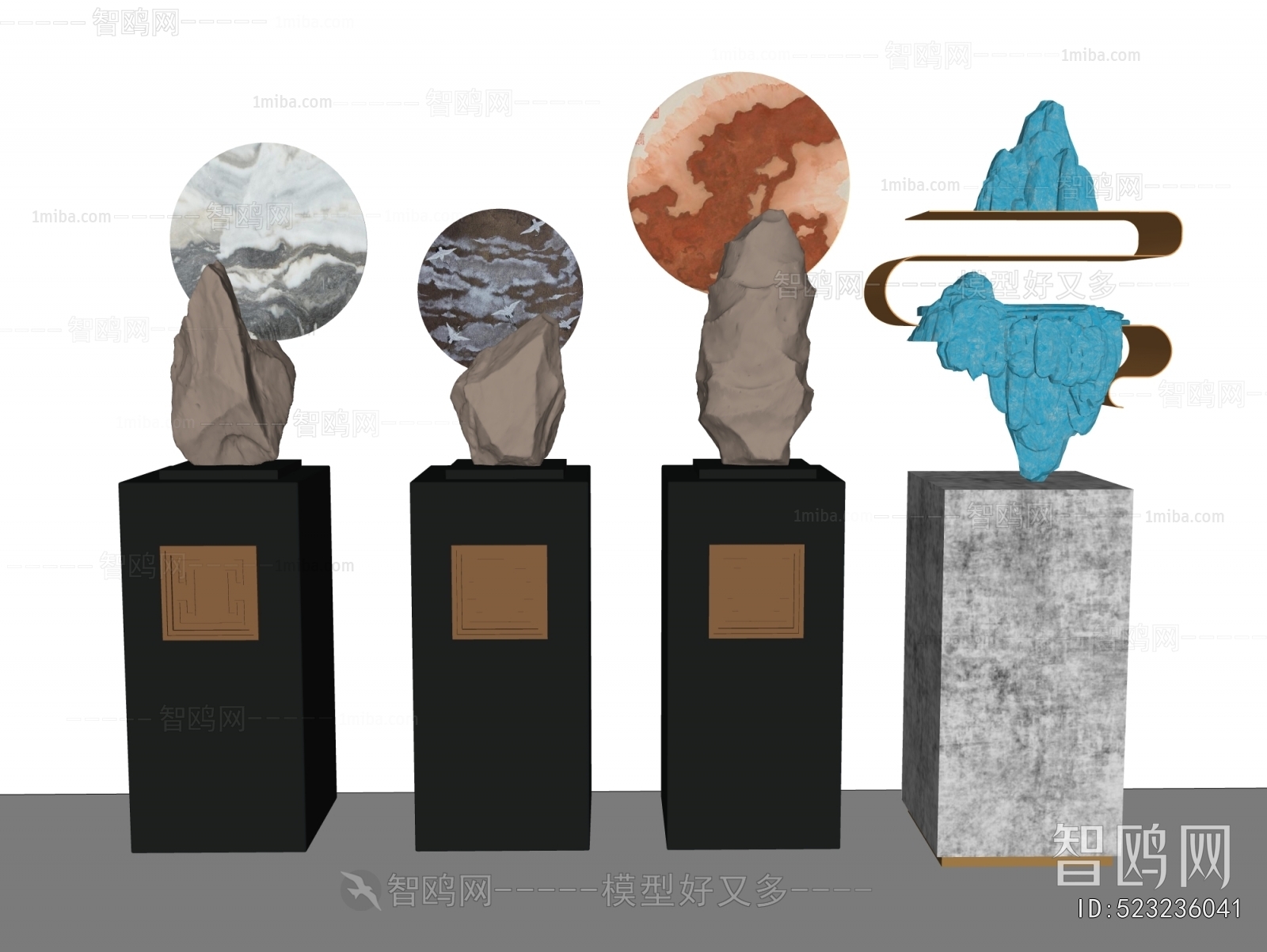 New Chinese Style Stone Carving