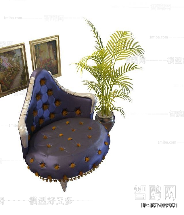 European Style Single Sofa