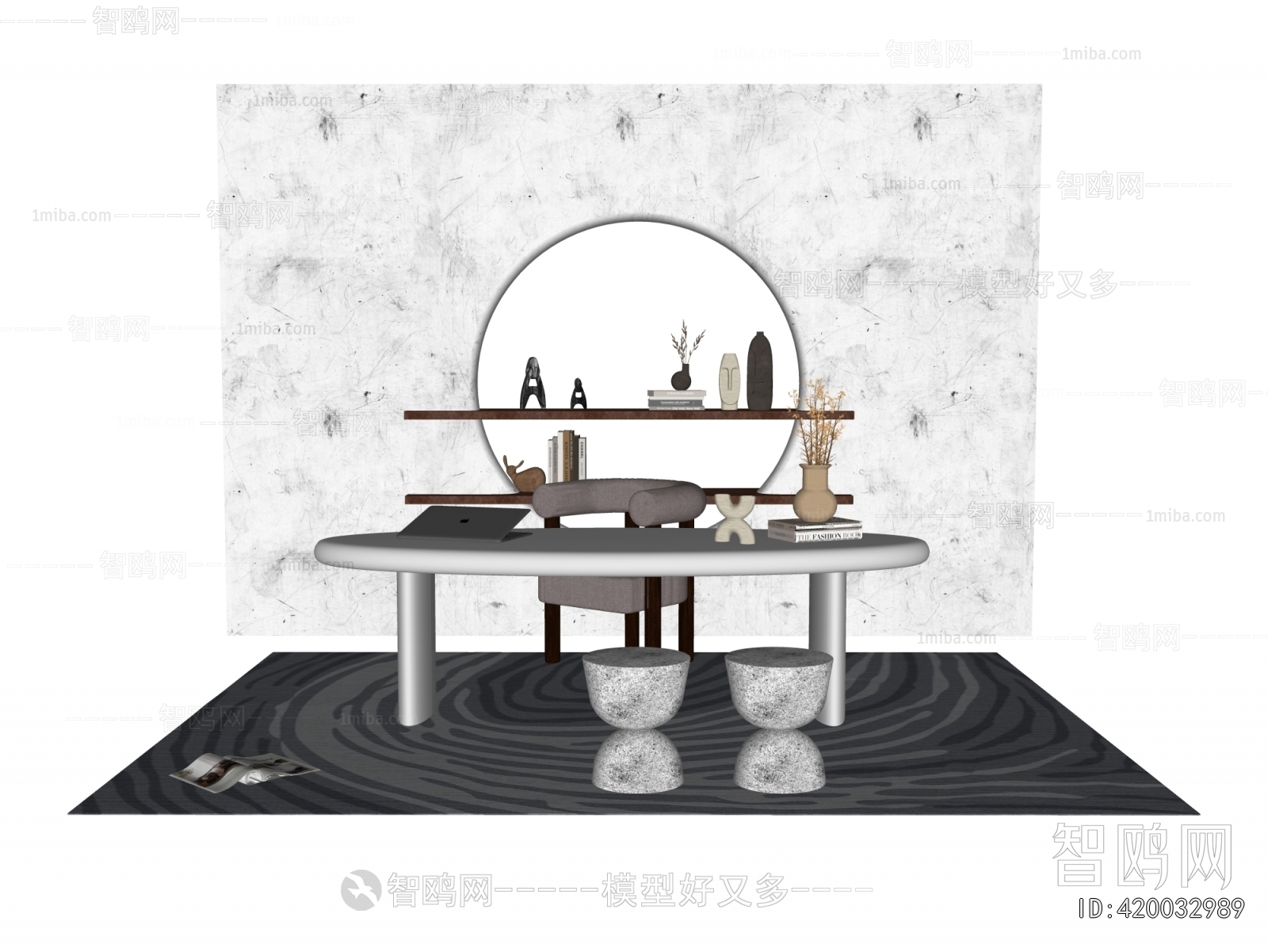 Modern Computer Desk And Chair