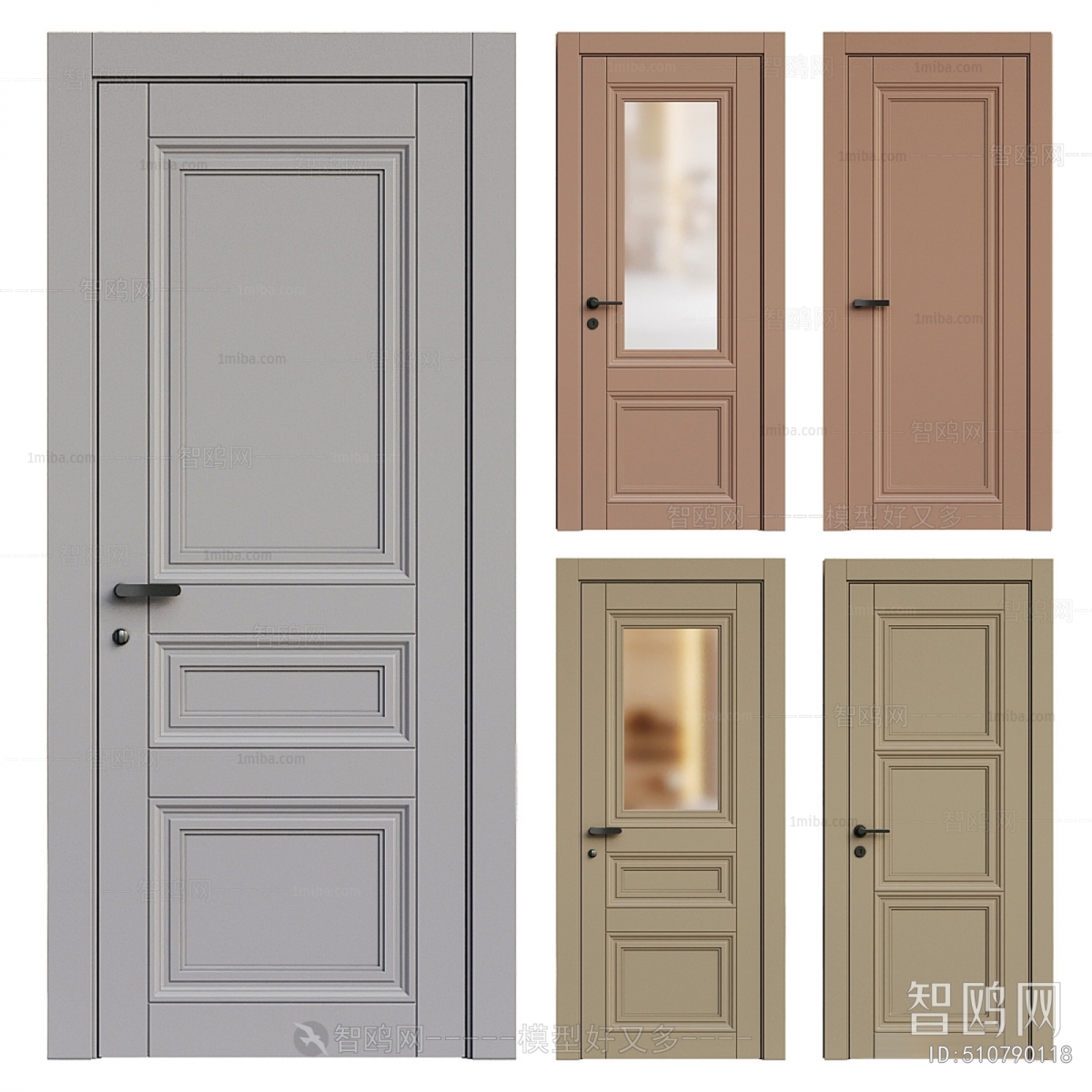 French Style Single Door