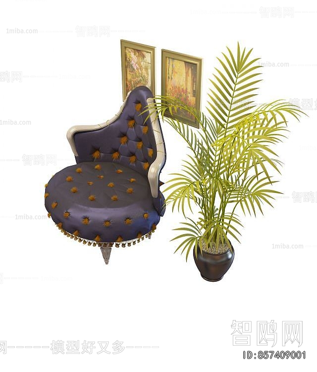 European Style Single Sofa