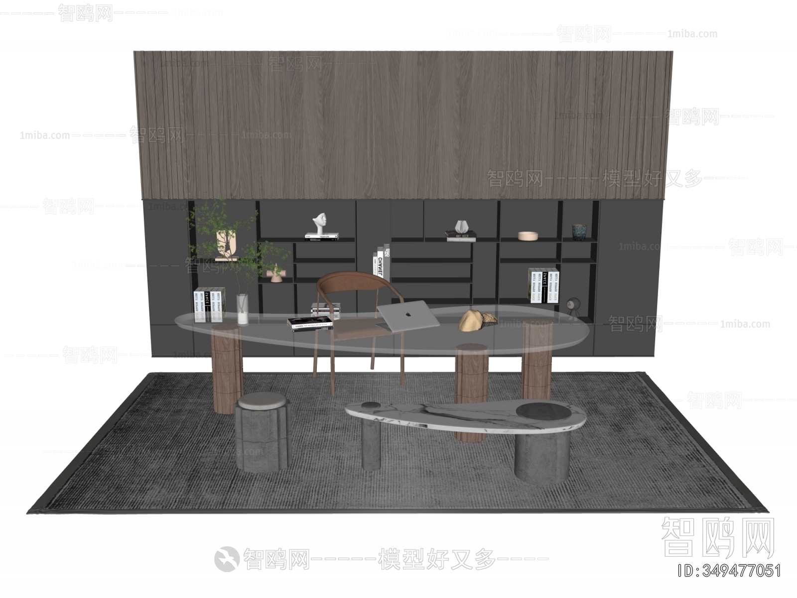 Modern Computer Desk And Chair