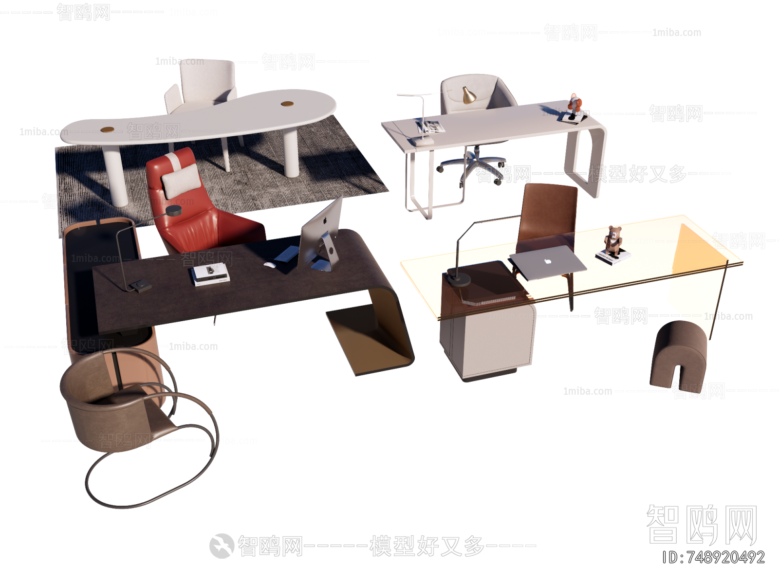 Modern Office Desk And Chair