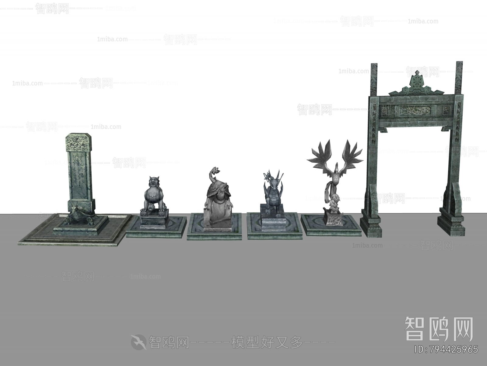 Chinese Style Stone Carving