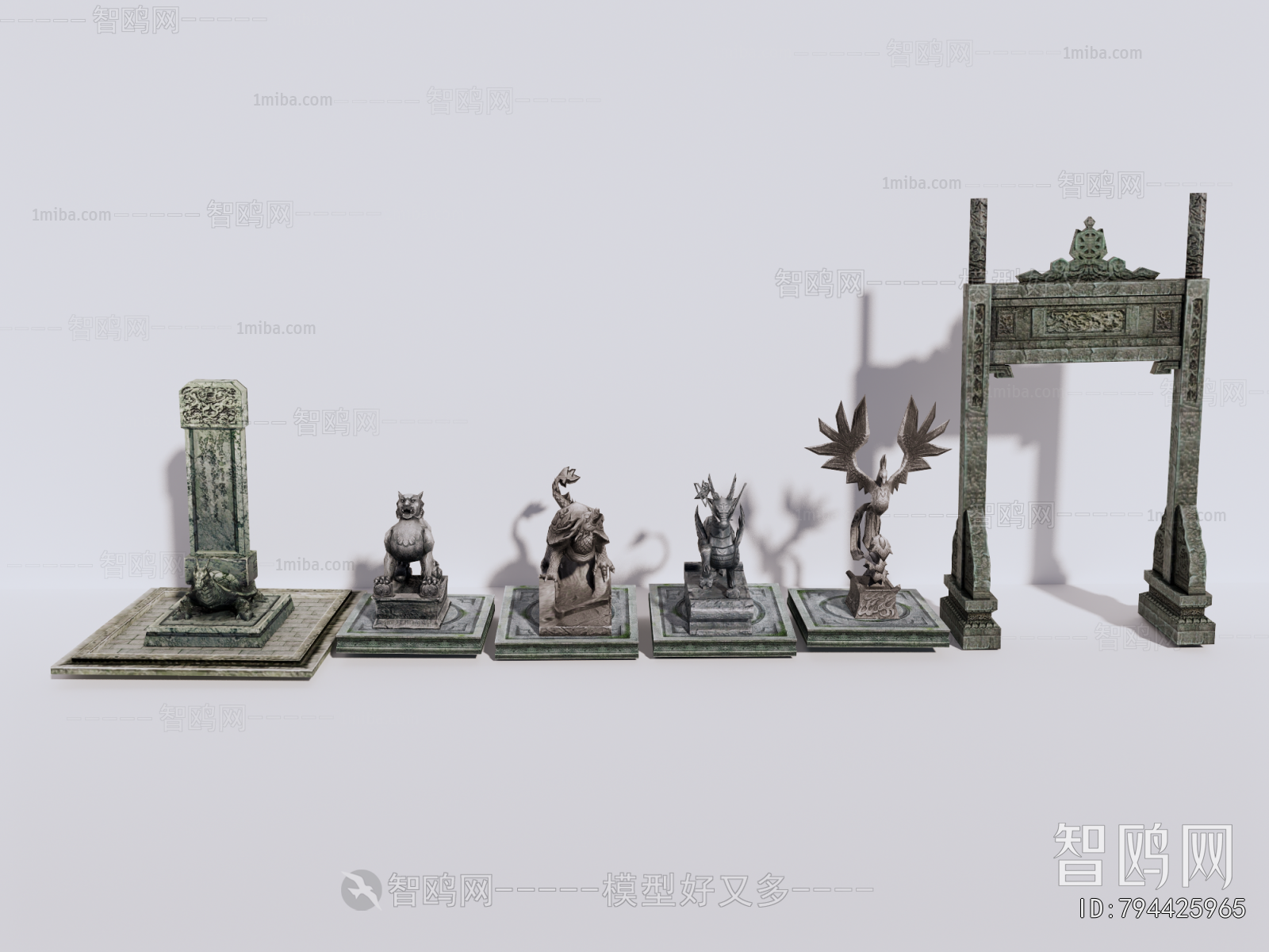 Chinese Style Stone Carving