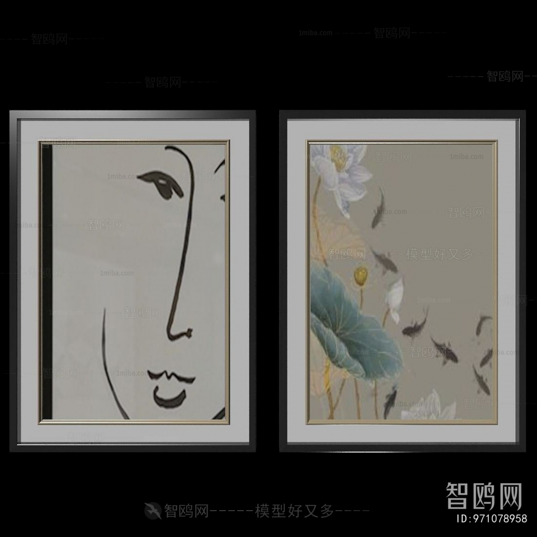 New Chinese Style Painting