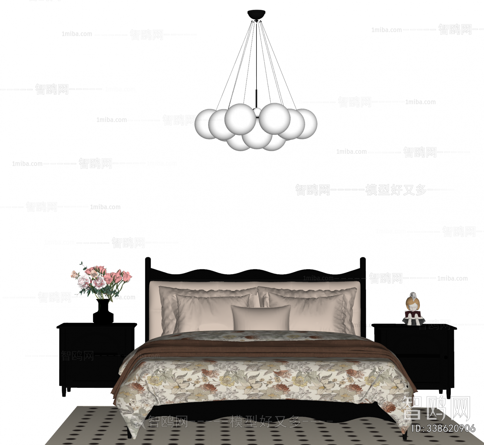 French Style Double Bed