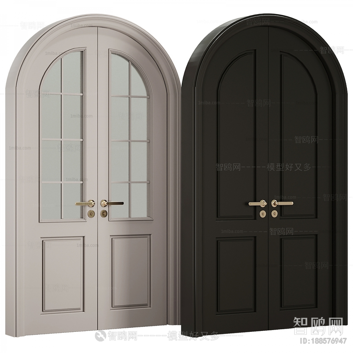 French Style Double Door