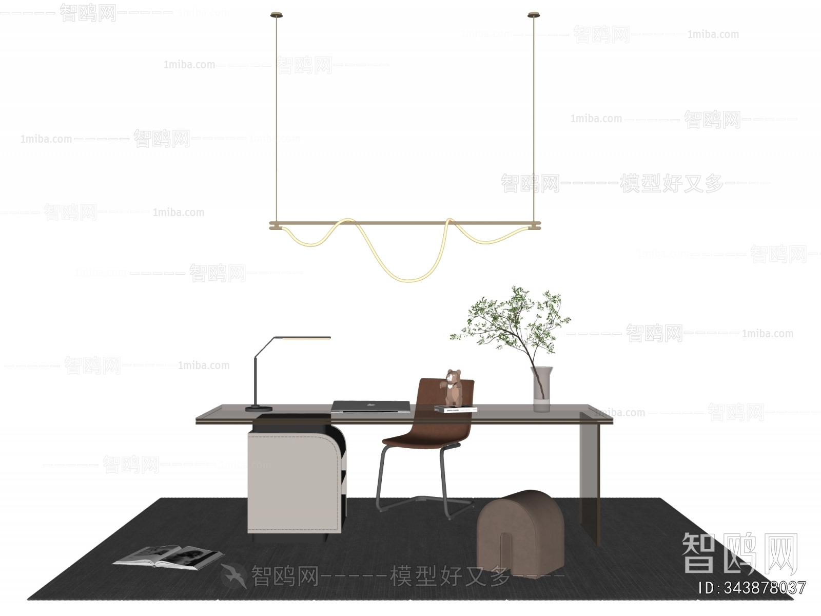 Modern Computer Desk And Chair