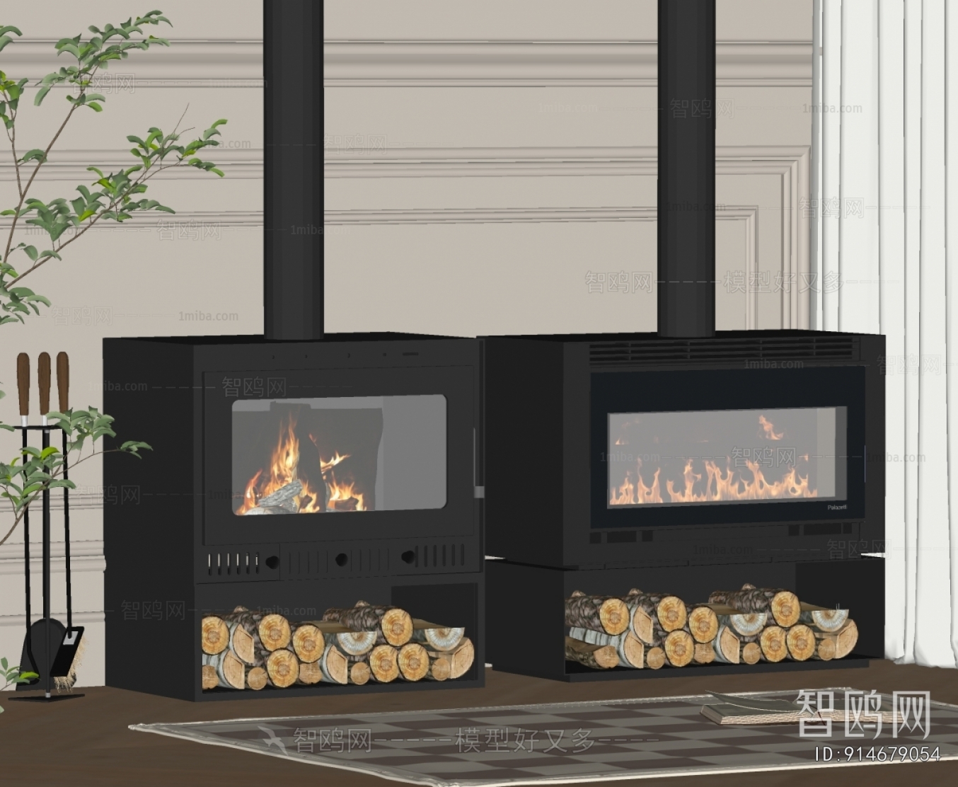 Modern Fireplace
