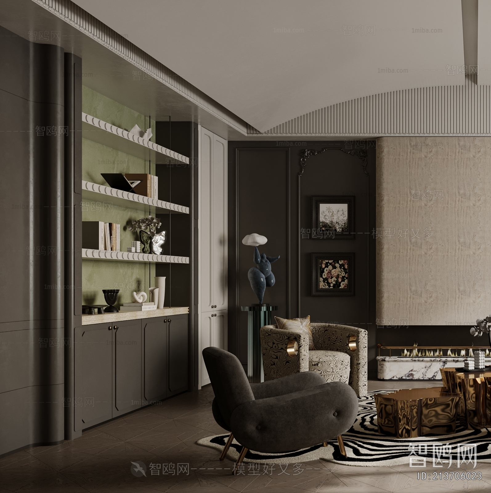 French Style A Living Room