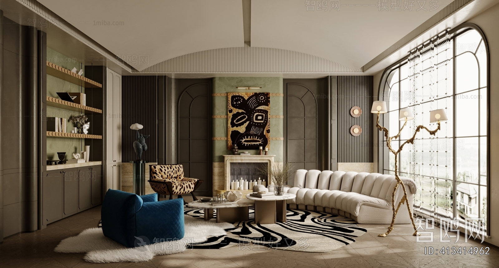 French Style A Living Room