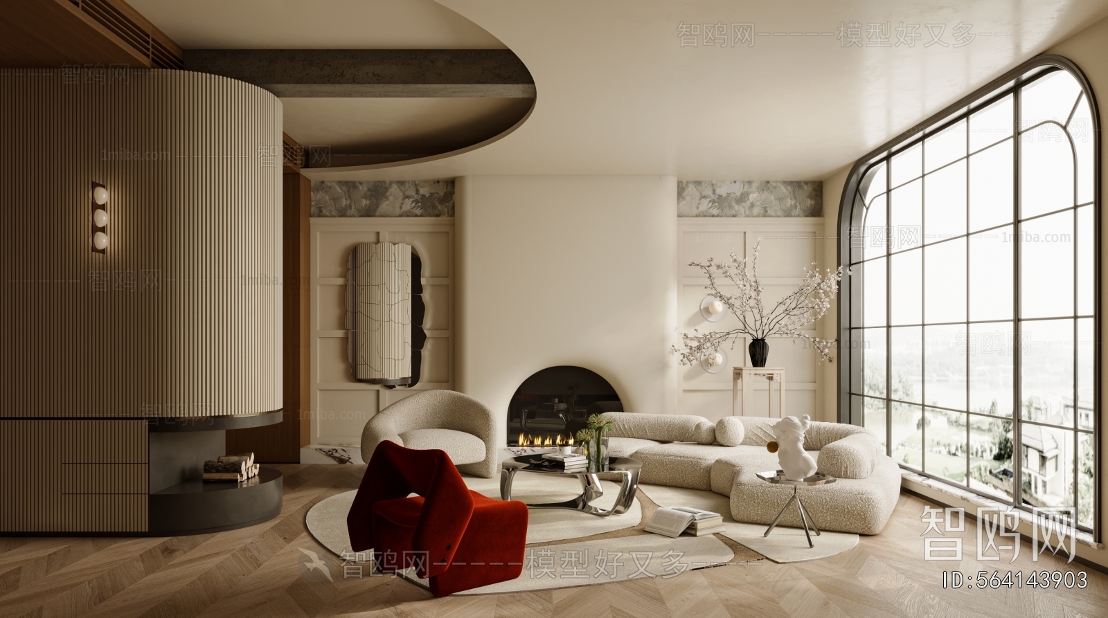 French Style A Living Room